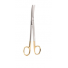 Dissecting Scissors Curved, 180mm, Imported Medical Use Stainless Steel , Brushing , Basic Instrument, Shinva Surgical