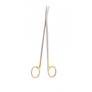 Tissue Scissors Curved, 160mm, Imported Medical Use Stainless Steel , Brushing , Basic Instrument, Shinva Surgical