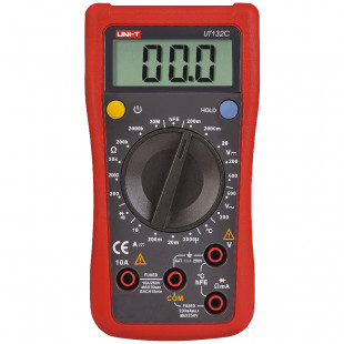 Palm Size Digital Multimeters UT132C, 2000 Display Count, 66pcs/Carton, Uni-T