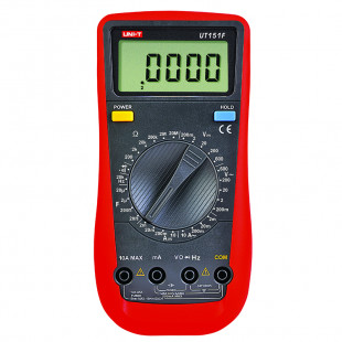 Modern Digital Multimeter UT151F, 19,999 Display Count And 0.05% DCV Accuracy, 20kHz Frequency Measurement, Uni-T