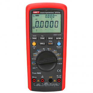 Industrial True RMS Digital Multimeter UT171B, 60000 Display Count, 9999 Data Storage, EBTN Display Type, 384g, Uni-T