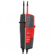 Voltage and Continuity Tester UT18A, No RCD Test, LED Prompt, Flashlight, Polarity Indication, Uni-T