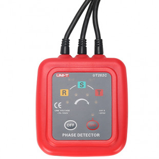Non-Contact Phase Detector UT262C, 	70V~1000V, Clamp Opening Ф10~Ф40mm, Buzzer Indication, Auto Power Off, Uni-T
