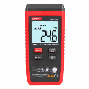 Mini Infrared Thermometer UT306A, -20℃~ 60℃, Response Time: 250ms, Spectral Response: 8um ~ 14um, Uni-T