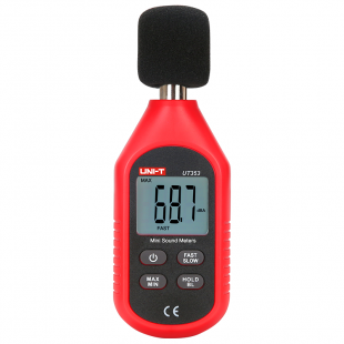 Mini Sound Lever Meter UT353, AC/DC Analog Signal Output, Over/Under Range Indication, Uni-T