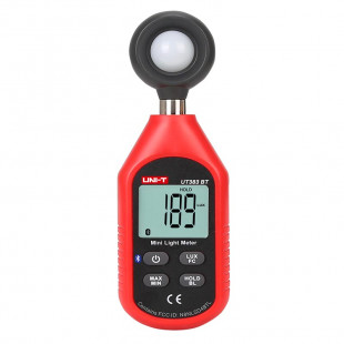 Mini Light Meter UT383BT, Light Weight, User Friendly Interface, Low Power Consumption, Uni-T