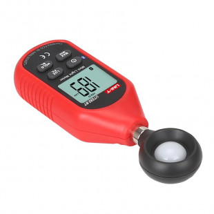 Mini Light Meter UT383, Auto Power Off, 4.5V Battery, LCD Backlight, 2044 Sets Data Storage, Uni-T