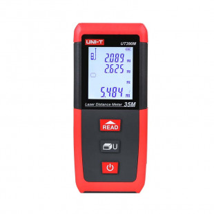 Laser Distance Meter UT390M, Auto Power/Laser Off, Audio Alarm, Battery Type: 1.5V AAA Alkaline Battery, Uni-T