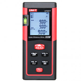 Laser Distance Meter UT391+, 60m Measuring Distance, 635nm Laser Class, Battery Life: 8000 Times, Uni-T