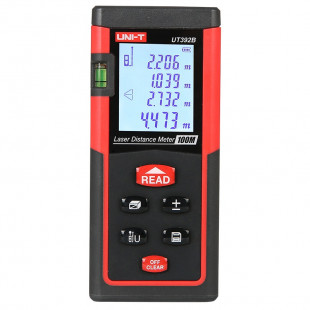 Laser Distance Meter UT392A, 100m Measuring Distance, Battery Life: 8000 Times, 60pcs/Carton, Uni-T