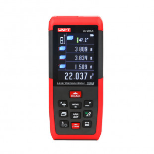 Laser Distance Meter UT395A, 0.05~50m Measuring Distance, Inclination -90~90°, USB Connector, Buzzer Indication, Uni-T