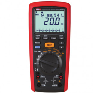 Handheld Insulation Resistance Tester UT505A, Auto Power Off, Auto Discharge, High Voltage Output Alarm, Uni-T