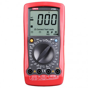 General Digital Multimeter UT58A, 2000 Display Count, 20A AC/DC Current Measurement, 44pcs/Carton, Uni-T