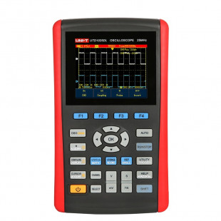 Handheld Digital Storage Oscilloscope UTD1025DL, 25MHz Bandwidth, Rise Time: ≤14ns, Timebase Range: 10ns/div~50s/div, Uni-T