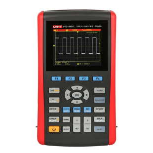 Handheld Digital Storage Oscilloscope UTD1050CL, Bandwidth: 50MHz, Rise Time: ≤7ns, Timebase Range: 5ns/div~50s/div, Fully Auto Scale, Uni-T