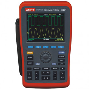 Handheld Digital Storage Oscilloscope UTD1062C, Lithium Battery: 7.4V 4400mAh, Print Screen Function, Uni-T