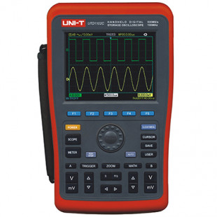 Handheld Digital Storage Oscilloscope UTD1102C, 100MHz Bandwidth, 2 Channels, Sampling Rate: 500MS/s, Uni-T