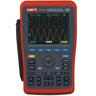 Handheld Digital Storage Oscilloscope UTD1202C, 200MHz Bandwidth, ≤1.8ns Rise Time, USB HOST / USB OTG (Optional), Uni-T