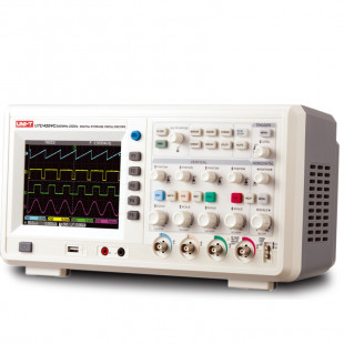 Digital Storage Oscilloscope UTD4204C-4CH, 200MHz Bandwidth, Rise Time: ≤1.8ns, Time Base Range: 2ns/div~50s/div, Uni-T