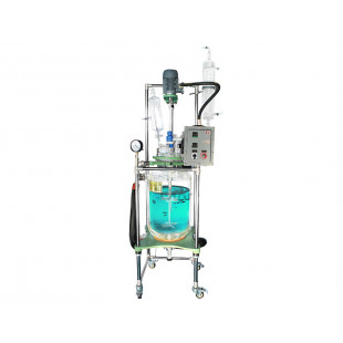 Double-layer Glass Reaction Kettle, Power 120L, Material Capacity 50L, GR-50 