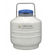 Liquid Nitrogen Cylinder for Storage (Moderate), With 9ea. 120 mm High Canisters , Capacity 12L, Empty Weight 9kg, YDS-12-90-9, Chart