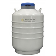 Liquid Nitrogen Cylinder for Transportation, With 6ea. 276 mm High Canisters, Capacity 31.5L, Empty Weight 13.5kg, YDS-30B-80, Chart