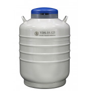 Liquid Nitrogen Cylinder for Storage (Large), With 6ea. 4 stories (5*5 cells) rack, Capacity 35.5L, Empty Weight 15.1kg, YDS-35-125, Chart 