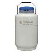 Liquid Nitrogen Cylinder for Storage, For Small Storage, With 6ea. 120 mm High Canisters , Capacity 10L, Empty Weight 6.5KG, YDS-10-80, Chart 