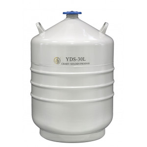 Liquid Nitrogen Container for Storage, Capacity 31.5L, Empty Weight 15.5, YDS-30-200, Chart 
