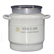 Large Caliber Liquid Nitrogen, No Canister, Capacity 5L, Empty Weight 5.3L, YDS-5-200, Chart