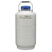 Liquid Nitrogen Cylinder for Storage (Moderate), With 6ea. 276 mm High Canisters , Capacity 13L, Empty Weight 7kg, YDS-13, Chart