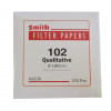 Filter Paper 102 Qualitative Medium Speed, D-9.0 cm, 100pcs/box, Smith (5pcs/pack)
