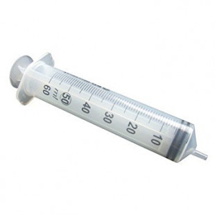 Syringe Luer-Slip, 50 mL, with Needle Plastic, Non-Medical Usage (20pcs/pack)