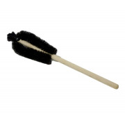 Cleaning Brush for Beaker, 406 x 76 x 152 mm, Bristle End, Wooden Handle