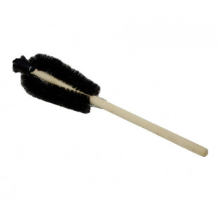 Cleaning Brush for Beaker, 406 x 60 x 152 mm, Bristle End, Wooden Handle