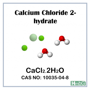 Calcium Chloride, 2-hydrate, BP, HmbG** XI, 1 kg
