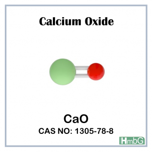 Calcium Oxide, Fine Powder, Anhydrous AR, HmbG**XN, 500gm