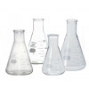 Conical Flask, 500 mL, Narrow Mouth, GL Borosilicate, Pyrex / Iwaki 4980FK500 (4pcs/pack)