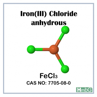 Iron (III) Chloride Anhydrous, HmbG** C 8/III, 500 gm