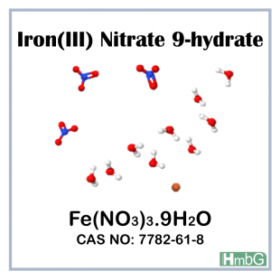 Iron (III) Nitrate 9-hydrate, PRS, HmbG** O, XI 5.1/III, 1 kg