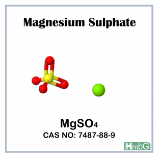 Magnesium Sulfate 65% Dry Powder, PRS, HmbG, 500 gm
