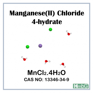 Manganese (II) Chloride 4-hydrate, CP, HmbG** XI, 500 gm