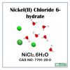 Nickel (II) Chloride 6-hydrate Pure, HmbG** T 6.1/III, 500 gm