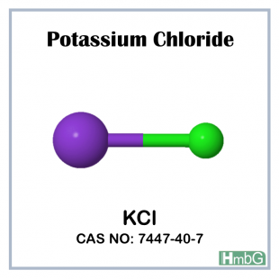 Potassium Chloride, BP, HmbG, 1 kg