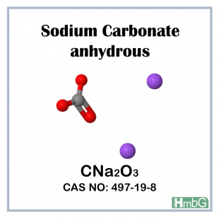 Sodium Carbonate Anhydrous, PRS, HmbG** XI, 500 gm
