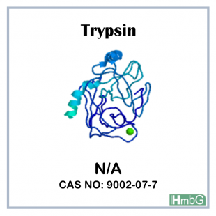 Trypsin, HmbG** XN, 50 gm
