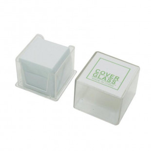 Cover Slip, 18 x 18, 0.13 - 0.16mm, Economy, HmbG (100pcs/box), Min Order: 5 boxes