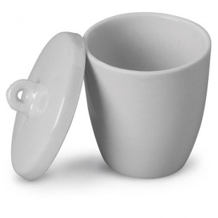 Crucible Porcelain, Medium Form M/W, 100 mL, China