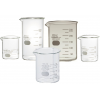 Beaker, 400 mL, Low Form, Borosilicate, Graduated Up to 300 mL, Iwaki Pyrex (4pcs/pack)