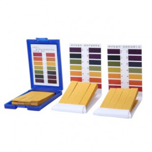 Indicator Paper, pH 1-14, Book Type (80 Strips), 3pcs/pack